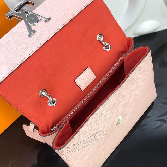 LV女包 M53694 芭蕾粉 頂級原單 路易威登單肩包 Grenelle小號手袋 LV斜挎女包  ydh2783